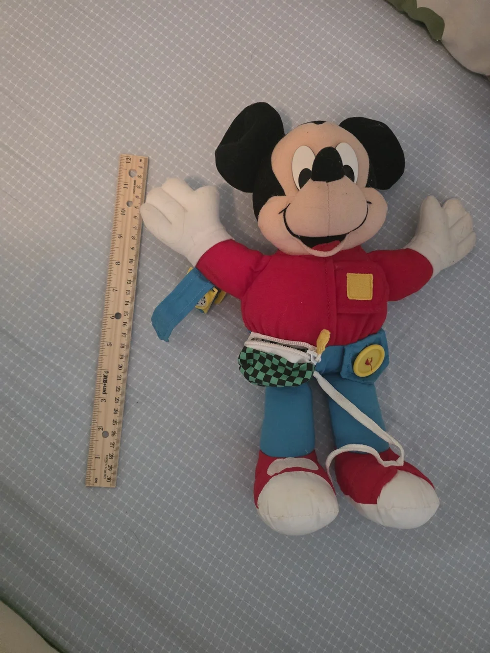 Vintage Learn To Dress Mickey Mouse